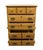 Late 20th Century Broyhill Premier Early American Country Style Solid Oak 37" Chest on Chest 6510-41 For Sale - Image 5 of 13