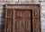 Antique 1920s Whitewash Carved Indian Teak Wood Door, 84x59 For Sale - Image 4 of 4