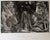 Pablo Picasso, Homme Et Femme Etching, 1968, Etching For Sale