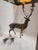 Metal Beautiful Solid Brass Stag Candleabra For Sale - Image 7 of 11