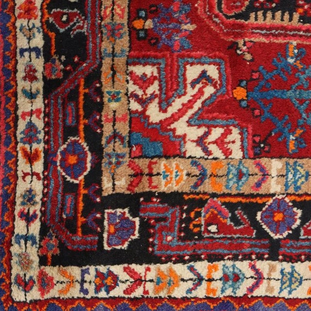 Middle Eastern Nehavand Rug in Wool For Sale - Image 6 of 9