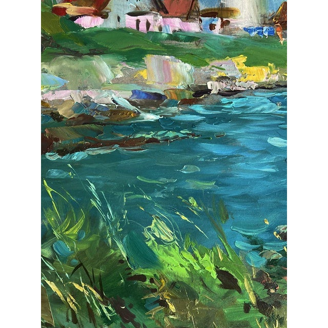 Oil Painting Sea Lighthouse Yuriy Suprunchuk For Sale - Image 6 of 11