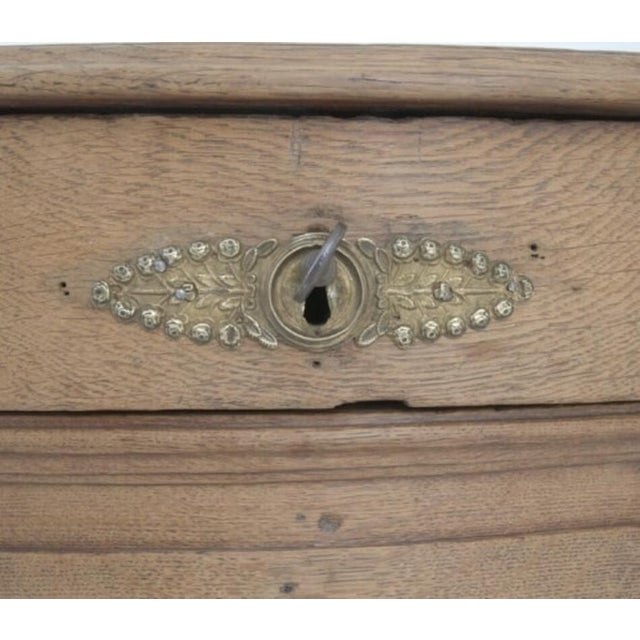 19th Century 19th Century French Wooden Chest of Drawers For Sale - Image 5 of 6