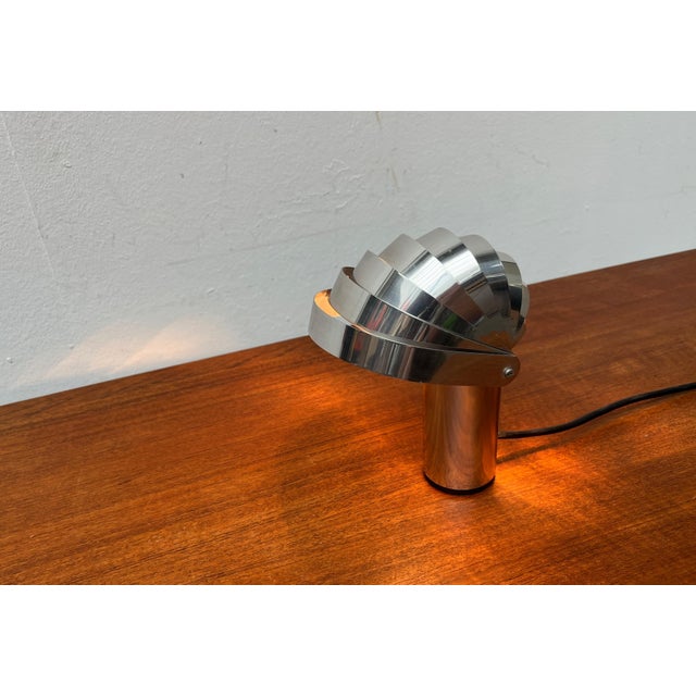 Vintage Space Age Swiss Visier Table Lamp by E. R. Nele for Temde, 1970s For Sale - Image 12 of 18
