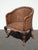 Coastal Share Vintage Mid Century Wicker Barrel Back Side Chair For Sale - Image 3 of 14