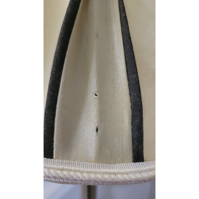 Alsy Chrome and Brass Floor Lamp For Sale - Image 4 of 12