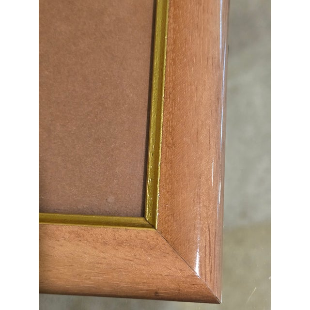 1990s Miniature Painting Beautifully Framed by Jan Butterfield. For Sale In Los Angeles - Image 6 of 6