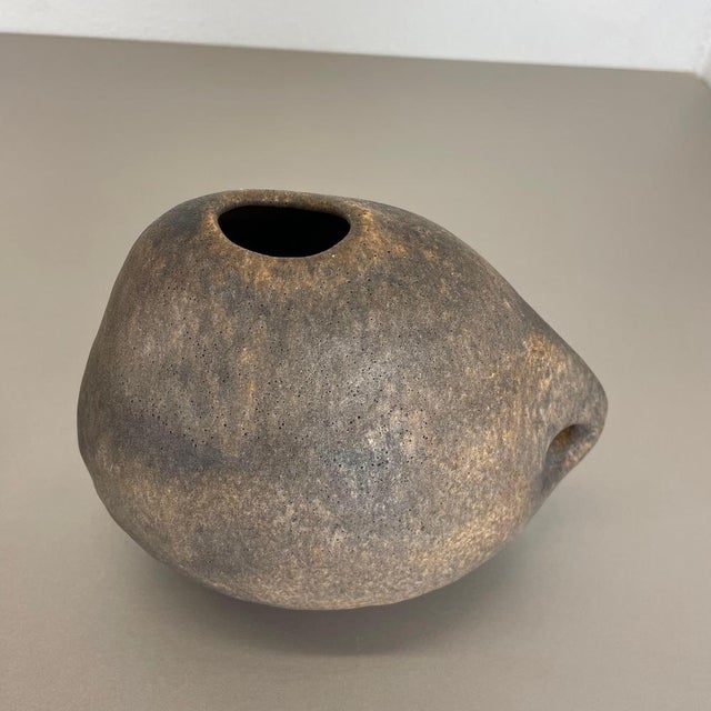 West German Ceramic Studio Vases from Helmut Schäffenacker, 1960s, Set of 2 For Sale - Image 14 of 18