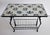 Delft Dutch Delft Tile Magazine Rack, Vintage Wrought Iron & Ceramic Tile Table, 1950s For Sale - Image 4 of 11