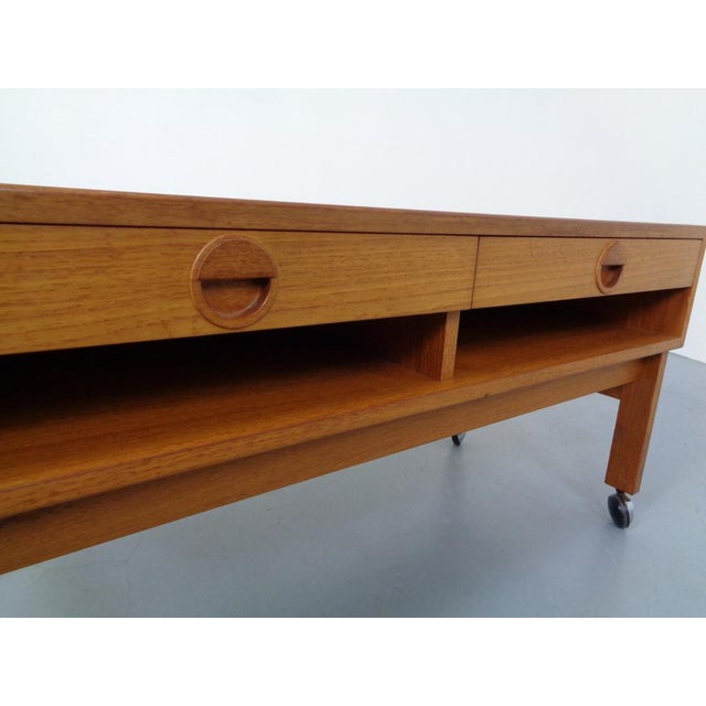 Rollable Chest of Drawers by Rud Thygesen & Johnny Sorensen for Hansen & Guldborg Furniture, Denmark, 1960s For Sale - Image 16 of 18