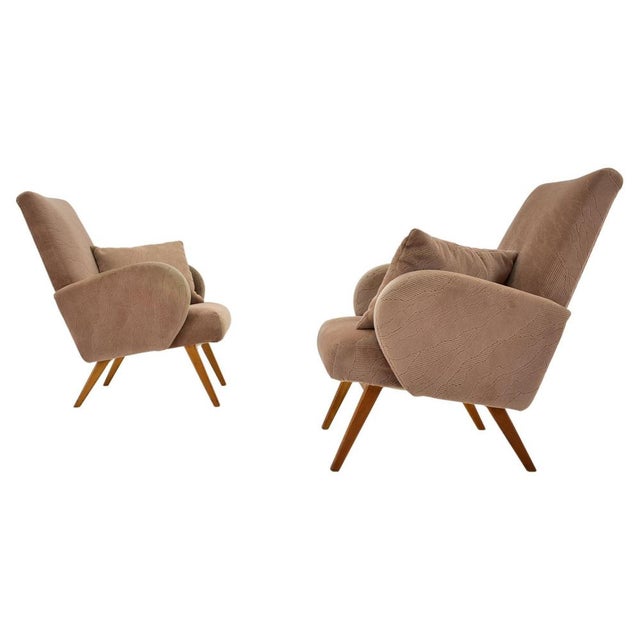 Set of Armchairs from Up Závody, 1950s For Sale - Image 15 of 15