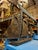 Up for consideration is a beautiful vintage large metal flat ship sculpture. This would look lovely in your home, and it...