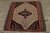 Tribal Vintage Persian Senneh Kilim in Beige With Red and Blue Floral Patterns For Sale - Image 3 of 6