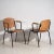 Vintage Dining Chairs with Armrests, 1950, Set of 4 For Sale - Image 5 of 12