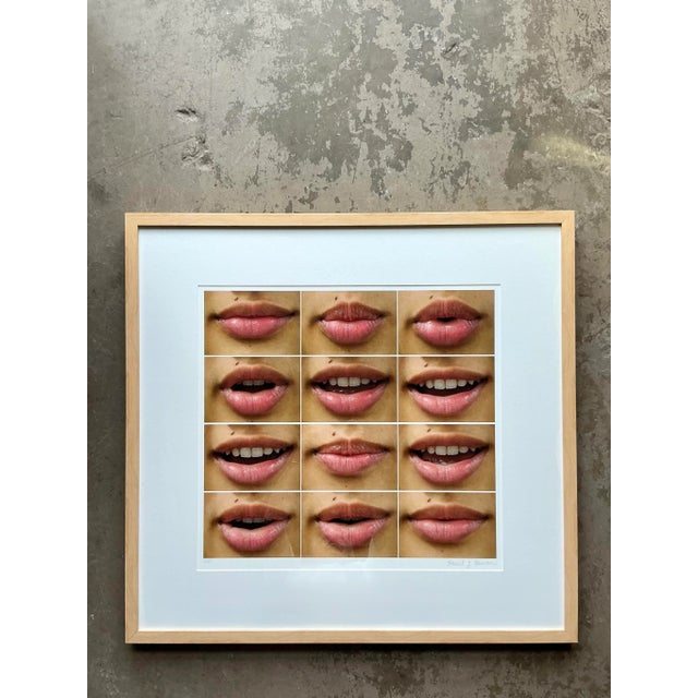 Wood Vintage Boho Ap Photo of “I Love You” on Rag Bright Paper For Sale - Image 7 of 7