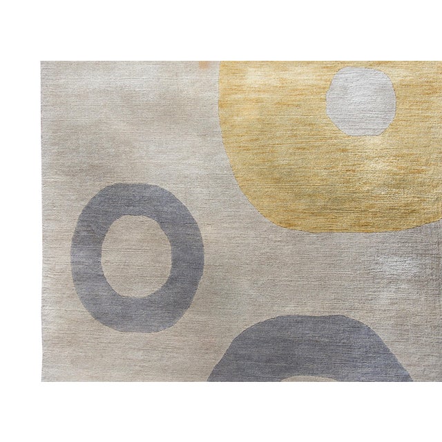 Vintage Tibetan Rug For Sale - Image 11 of 15
