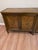 Fine quality Baker Furniture walnut credenza. Made in the 1960s. On the left-hand side, there are 2 pull out drawers...