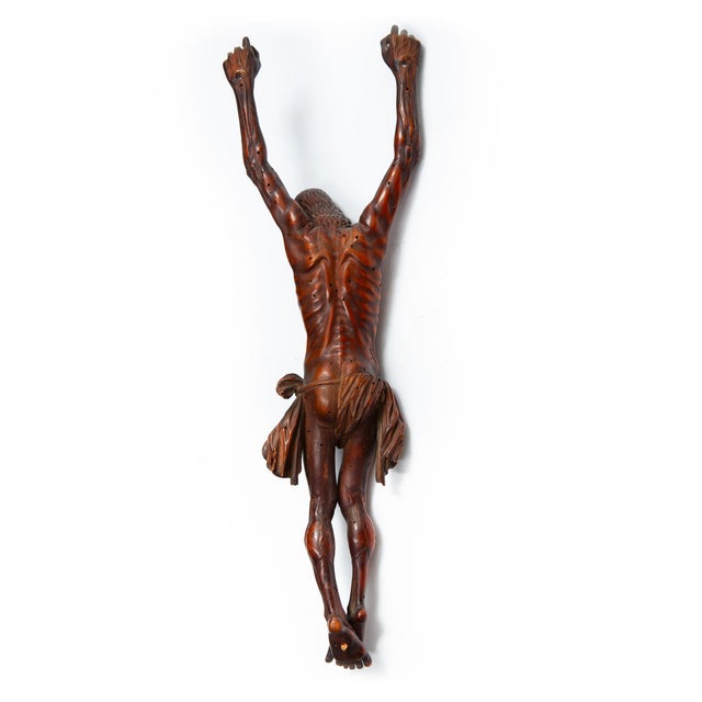 Fine Carved Boxwood 17th Century Jansenist Corpus Christi For Sale - Image 4 of 18