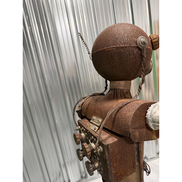 Vintage Robot Lamp, 1970 For Sale - Image 10 of 11