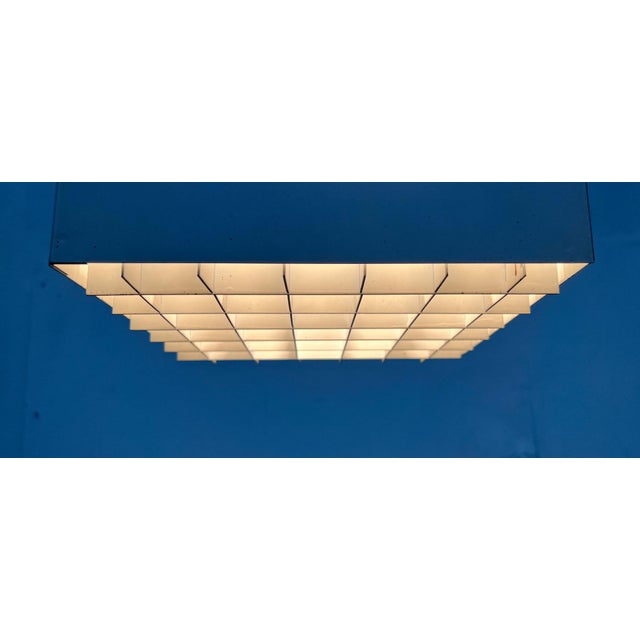 Mid-Century Modern Minimalist Cube Flush Mount, Finland, 1960s For Sale - Image 16 of 18