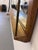 Mid-Century Modern Drexel Wall Mirror with Brass Trim and Walnut, Mid-Century 1955 For Sale - Image 3 of 9