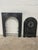 Victorian Late 19th Century Cast Iron Fireplace & Insert With Sunburst Spandrels 27" X 21" For Sale - Image 3 of 6