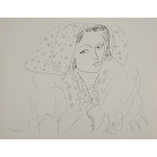 Henri Matisse, Jeune mariée au voile, Lithograph For Sale