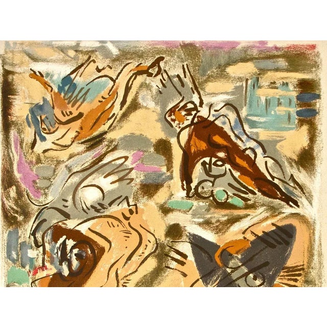 Figures in Landscape Unknown For Sale - Image 3 of 5