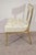 1950s White and Brass Chairs by William "Billy" Haines - Set of 4 For Sale - Image 5 of 8