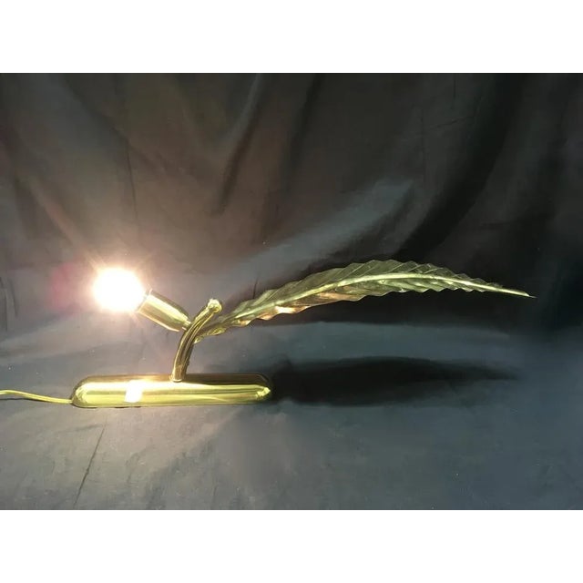 Vintage Metal Wall Lights by Tommaso Barbi, Italy, 1970s, Set of 2 For Sale - Image 4 of 5