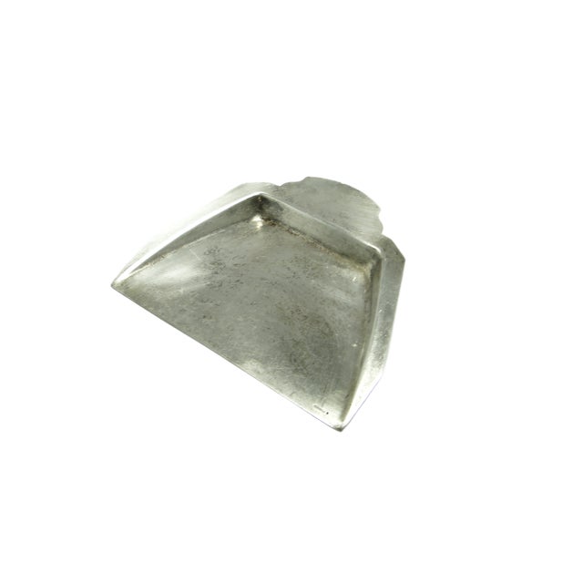 Metal Art Deco Silver Plated Cake Shoulder from Wiskemann, 1950s For Sale - Image 7 of 7