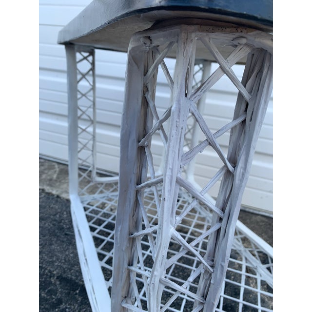 Mid Century Russell Woodard Spun Bar Cart For Sale In Miami - Image 6 of 10