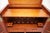 Wood 1960s George Zee Teak and Brass Flip-Top Cocktail Bar Cabinet For Sale - Image 7 of 16
