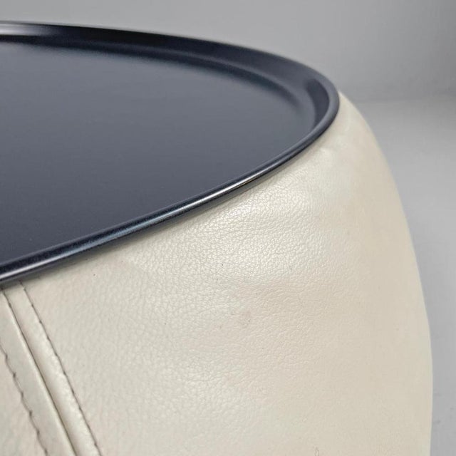 Italian Postmodern Round Coffee Table attributed to Patricia Urquiola for B&B, 2002 For Sale - Image 10 of 16