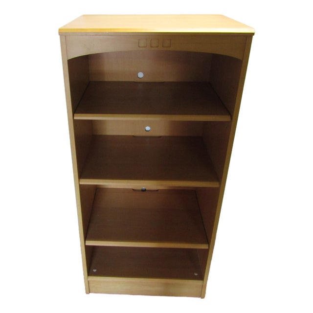 Ethan Allen American Dimensions Solid Maple Bookshelf For Sale