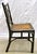 1950s Burnt Bamboo Cane Seat Dining Chairs- Set of 4 For Sale - Image 18 of 18