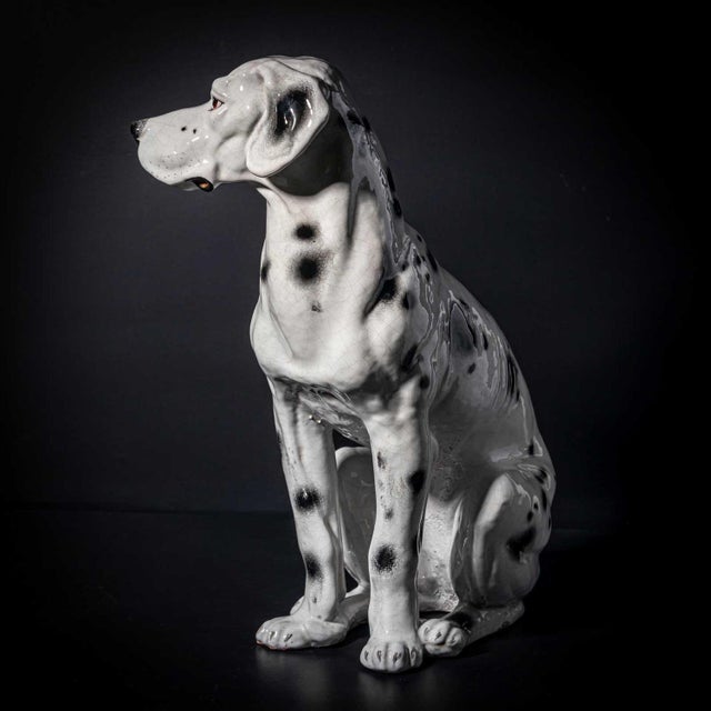 Ceramic Dalmatian, Italy, Mid-20th Century For Sale - Image 9 of 18