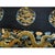 Antique Chinese - Textile Small Scatter Size Silk & Metallic Thread Black Rug For Sale In New York - Image 6 of 9