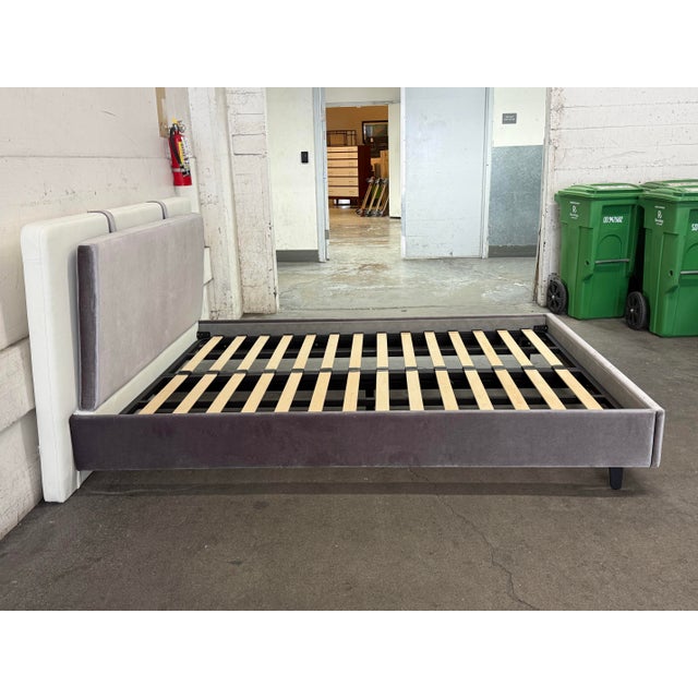 Queen Size Rove Concepts Abigail Bed Frame For Sale - Image 4 of 12