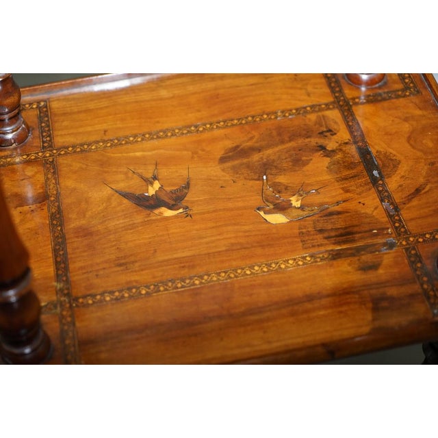 Brown 19th Century Italian Side Table For Sale - Image 8 of 18