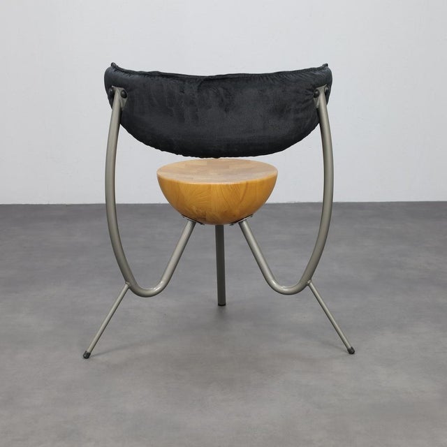 1980s Postmodern Dining Chairs by Rob Eckhardt, 1980s, Set of 4 For Sale - Image 5 of 9