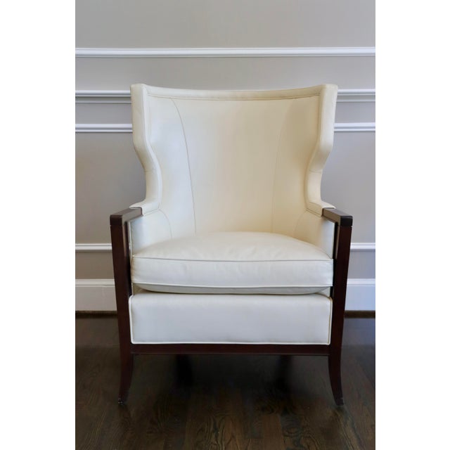 Baker Furniture Company Baker Manor Wing Chairs For Sale - Image 4 of 8
