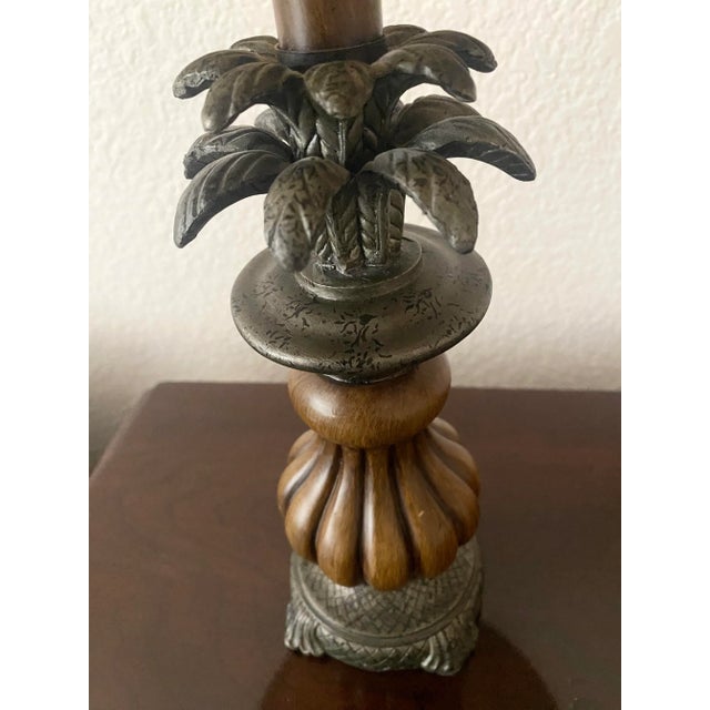 Late 20th Century Exquisite Pair Pineapple Design Lamps Excellent Condition For Sale - Image 14 of 18