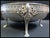 Mid-Century Modern Vintage Continental Silver/Crystal Table Servers - A Pair For Sale - Image 3 of 9