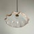 Rustic Mid-Century Murano Glass Fazzoletto Pendant Lamp from De Majo, Italy, 1970s For Sale - Image 3 of 8