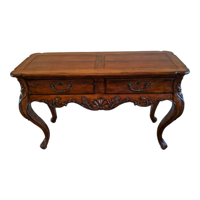 Vintage Queen Anne Hekman Console Table Chairish