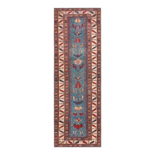 Mid 19th Century Caucasian Shirvan Carpet ( 3' x 9' - 91 x 274 ) For Sale
