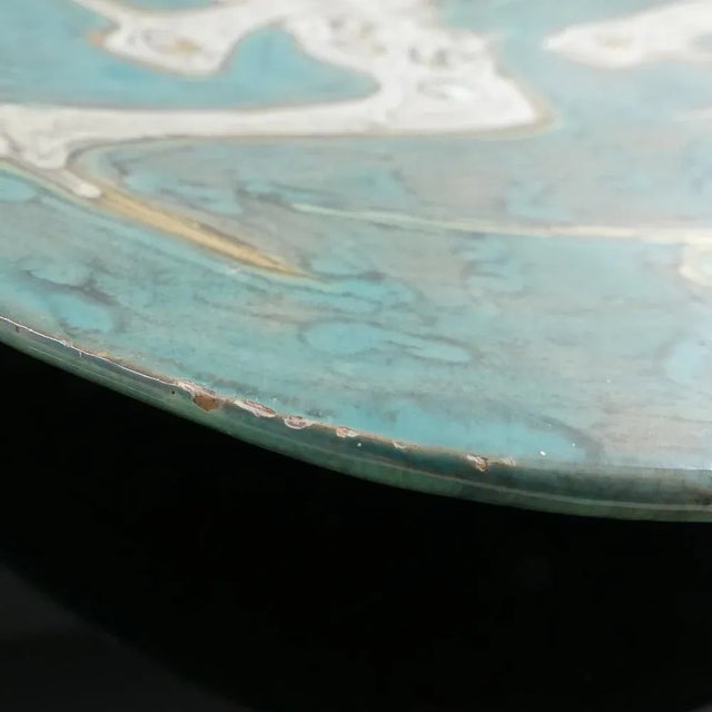 Ceramic Vintage Livia Gorka Wall Plate, 1950s For Sale - Image 7 of 11