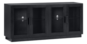 Nolan Black Wood Media Console