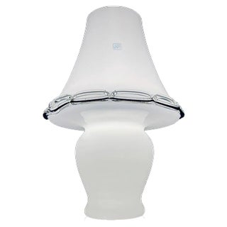 Big Murano Mushroom Table Lamp from Vetri, Italy, 1970s For Sale